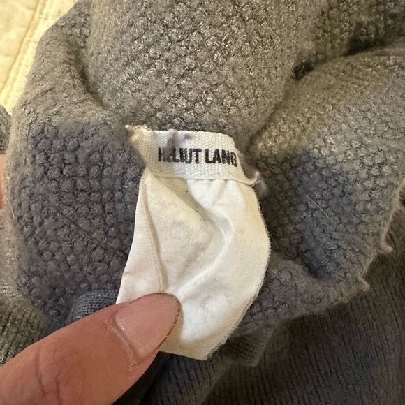 Helmut Lang crop ankle sweat pants jogger silk/cashmere feel - Picture 7 of 7